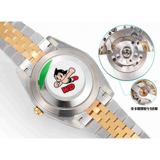 ROLEX   Datejust 41 (Free-sprung) RFS0016