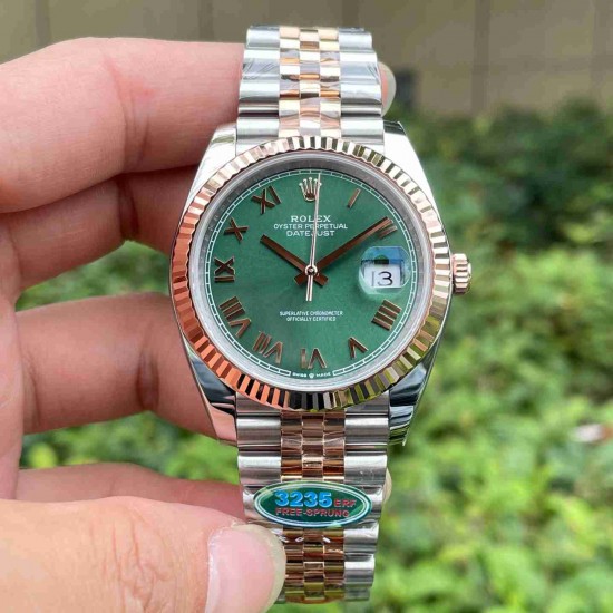 ROLEX  Datejust 41 (Free-sprung) RFS0052