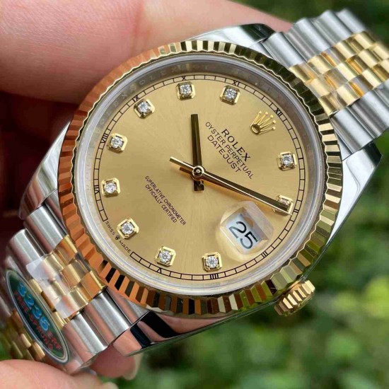 ROLEX  Datejust 41 (Free-sprung) RFS0053