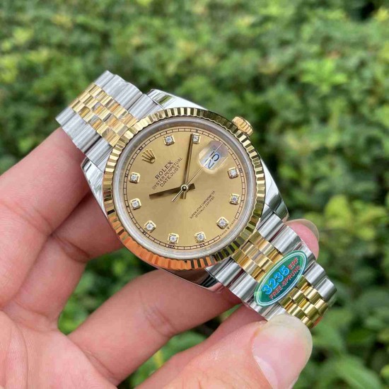 ROLEX  Datejust 41 (Free-sprung) RFS0053