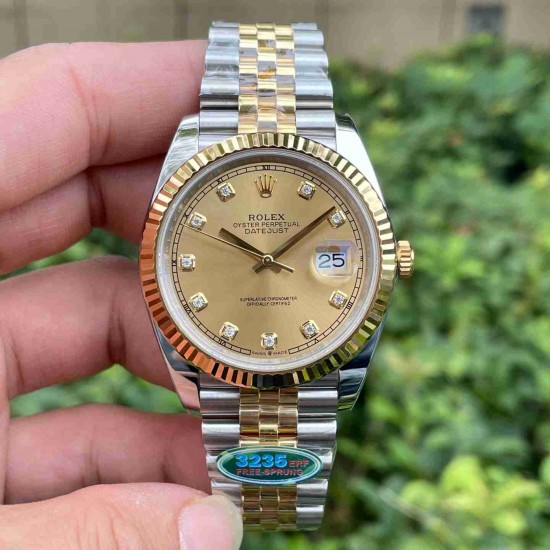 ROLEX  Datejust 41 (Free-sprung) RFS0053