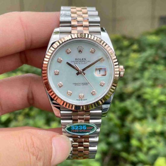 ROLEX  Datejust 41 (Free-sprung) RFS0055