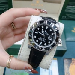 ROLEX  A SUBMARINER DATA Leather strap 40MM RO0122