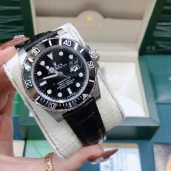 ROLEX  A SUBMARINER DATA Leather strap 40MM RO0122