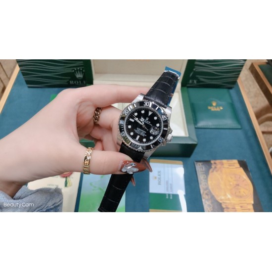 ROLEX  A SUBMARINER DATA Leather strap 40MM RO0122