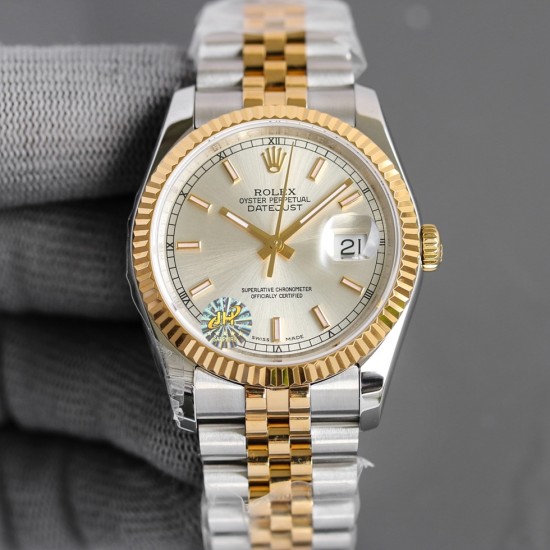 ROLEX  New Datejust 36 RO0597