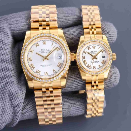 ROLEX  Datejust 36&28 Couple models RO0772