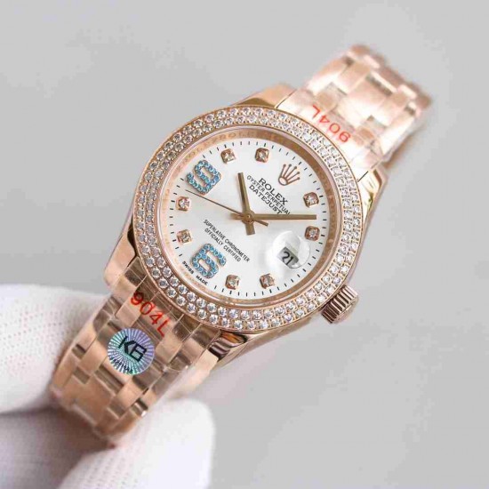 ROLEX  Lady Date just 34 RO0827