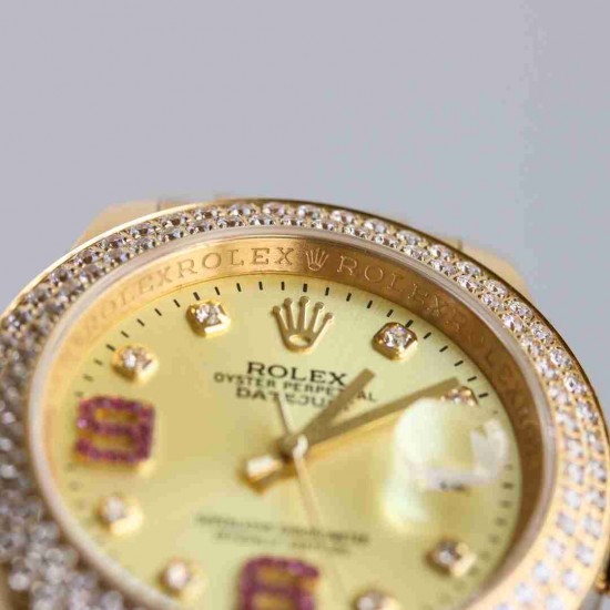 ROLEX  Lady Date just 34 RO0828