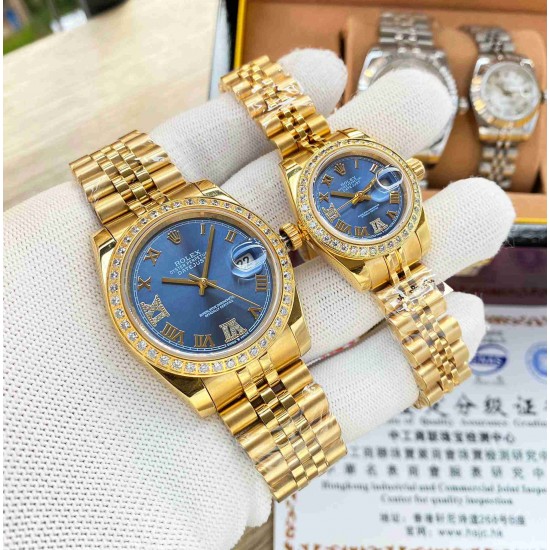 ROLEX  Datejust 36&28 Couple models RO0830