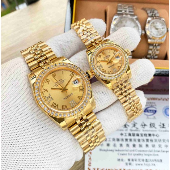 ROLEX  Datejust 36&28 Couple models RO0831