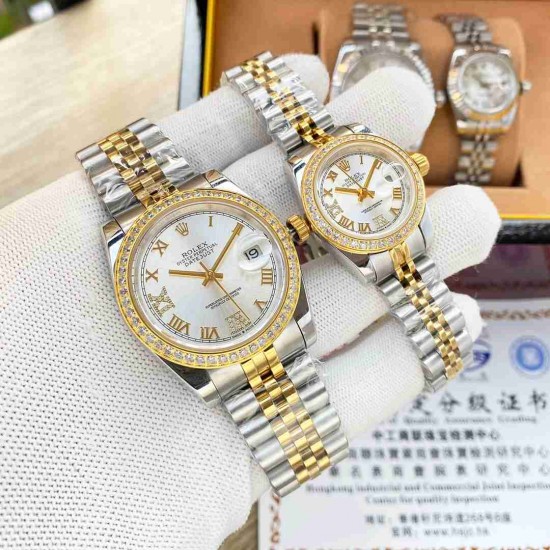 ROLEX  Datejust 36&28 Couple models RO0836