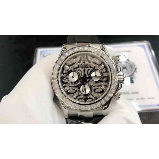 ROLEX  Cosmograph Daytona RO0997( mosan diamond)