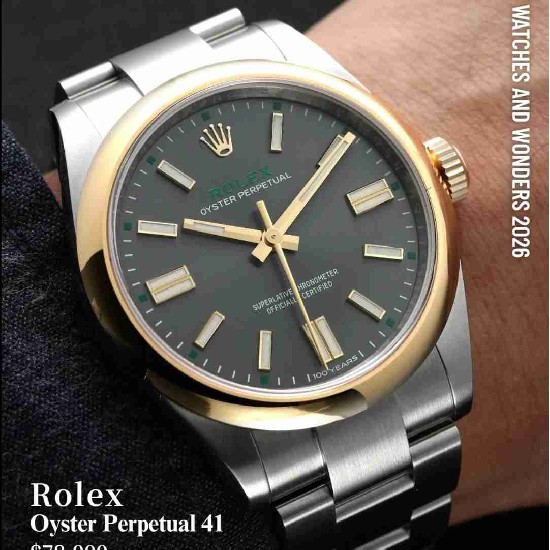 ROLEX   New Oyster Perpetual 41 RO2021 (2026 new )