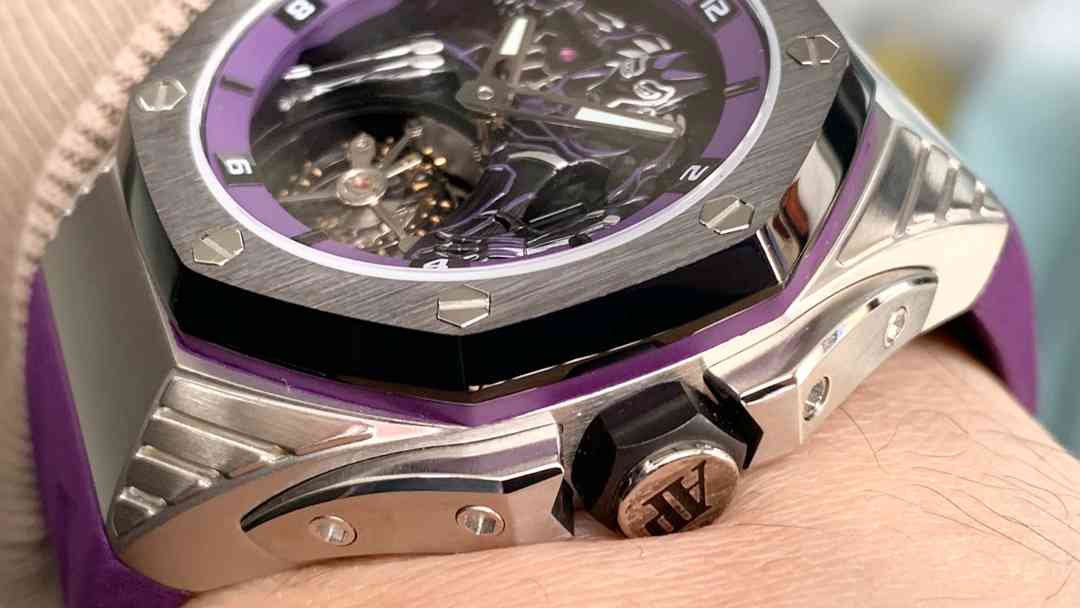 AUDEMARS PIGUET Royal Oak X Black Panther ( real tourbillon) AUDEMARS PIGUET Royal Oak X Black Panther ( real tourbillon)