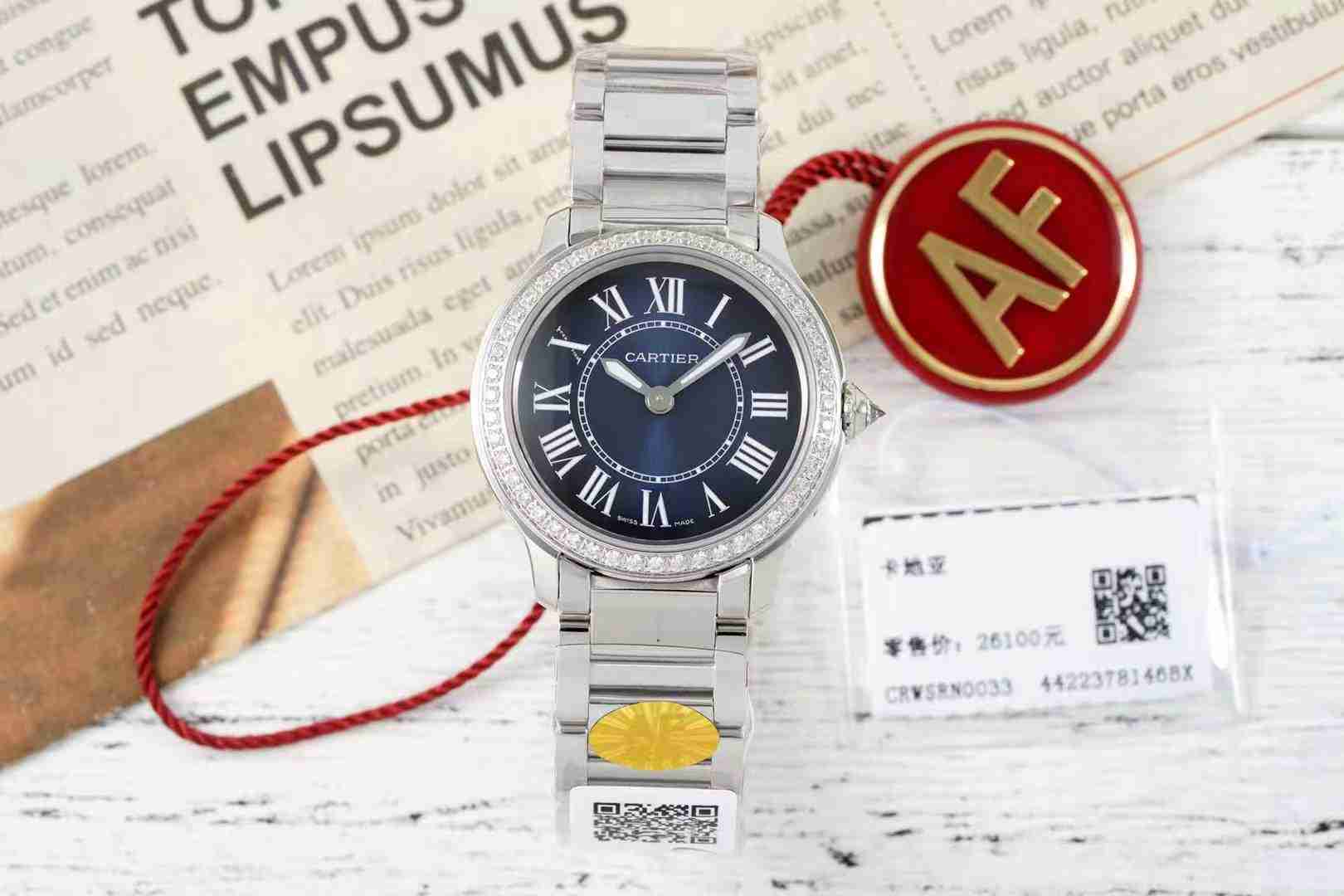 CARTIER  RONDE DE 29mm CA0472