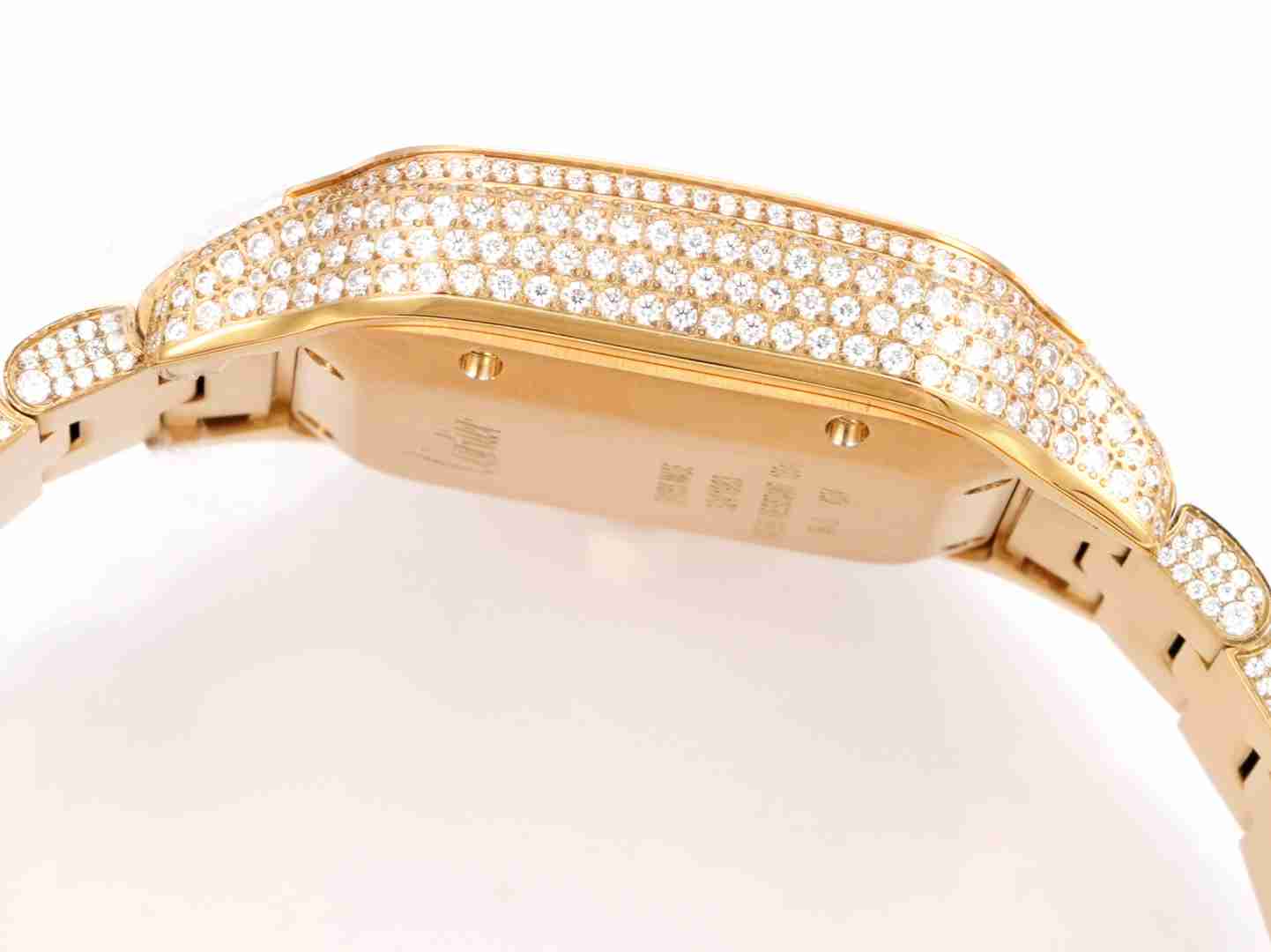 CARTIER      Santos (Moissanite) Watch